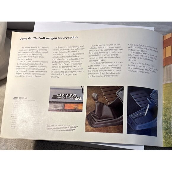 1983 Volkswagen Jetta Turbo Diesel GL Dealer Brochure - Picture 5 of 8